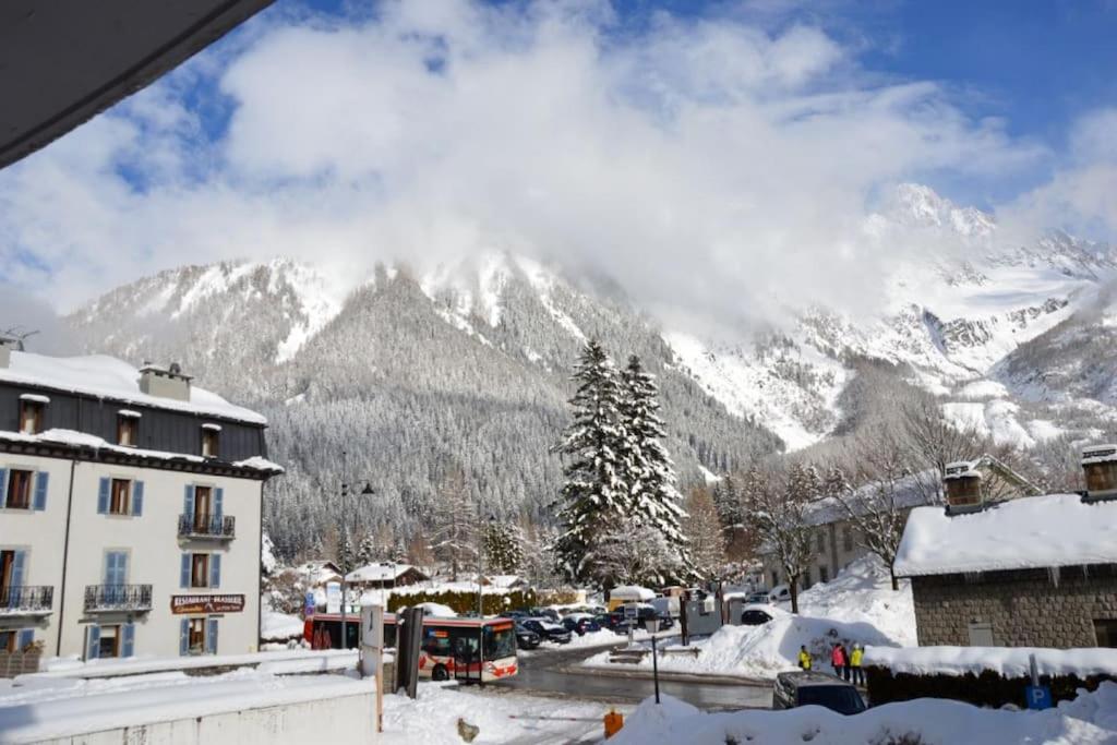 Happy Moose - Cosy Mont Blanc View Apartment Chamonix Exterior photo
